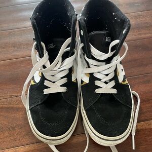 Vans Kids High-Top Sneakers Leopard Used size 3.5